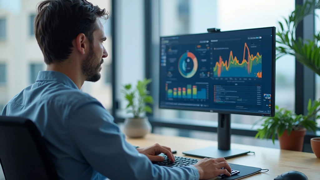 Аналитический дашборд с графиками охвата и частоты показов объявлений