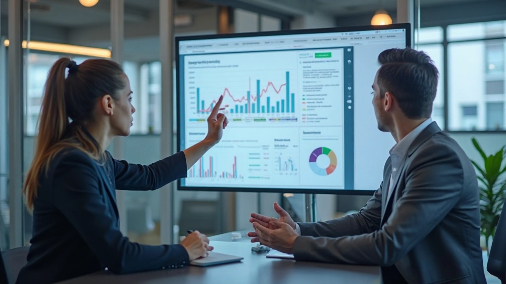 Успешная рекламная кампания с результатами на графиках роста