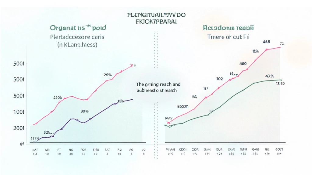 Диаграмма концепций охвата органического и платного трафика