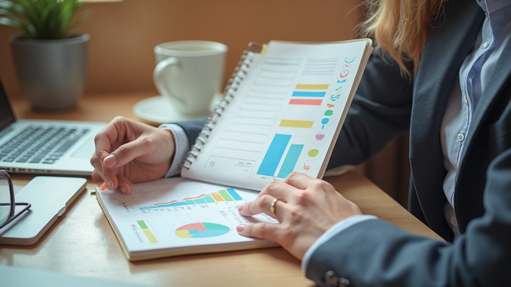 Рабочий стол с системой отслеживания прогресса и визуализацией достижений в дневнике